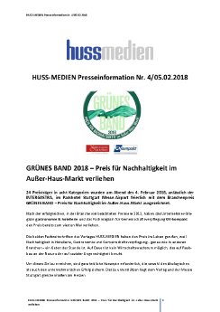 Huss Medien Presseinformation 4 Grünes Band Preisverleihung G&H GVkompakt.pdf