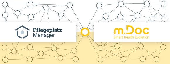Die Partnerschaft von Pflegeplatzmanager und m.Doc schafft eine integrative Lösung für das Patientenportal gemäß FTB2 des Krankenhauszukunftsgesetzes (KHTG)