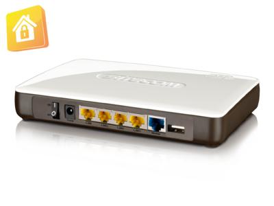WLR-6000 Wireless Gigabit Router N750 X6