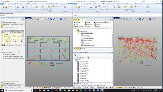 VisualMILL Xpress und VisualNEST - 2- bis 2½-Achs-Fräsen und automatisches Schachteln im Bundle