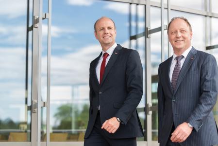 Geschäftsführer Andreas Nusko (links) und Firmeninhaber Gerhard Wach haben noch viel vor