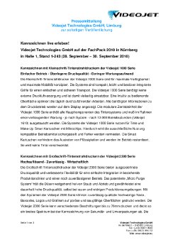 Pressemitteilung Videojet Technologies FachPack 2010 _ 2.pdf