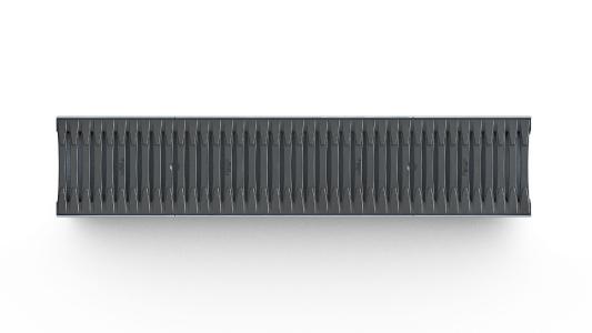 Neue Abdeckungsvariante für Nennweite 150 mm: Fibretec Design Stegrost belastbar bis zur Klasse C 250