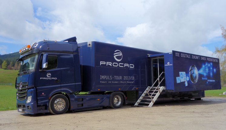PROCAD Truck bringt Digitalisierung auf die Straße. Abb. PROCAD.jpg