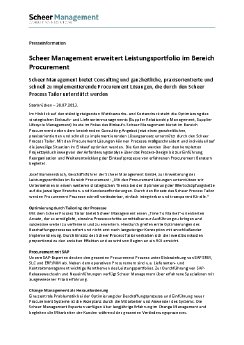 PM_Scheer Management_Scheer Management erweitert Leistungsportfolio im Bereich Procurement.pdf