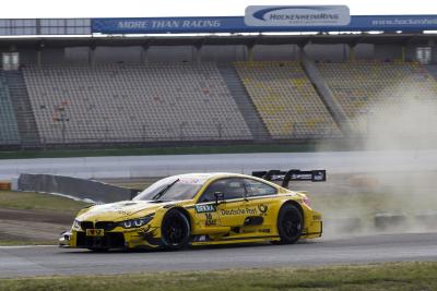Timo Glock, Timo Scheider, DEUTSCHE POST BMW M4 DTM, Hockenheim, offroad