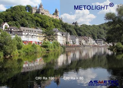 METOLIGHT LED Röhren - Farbwiedergabe Vergleich