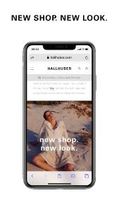 novomind iSHOP ermöglicht eine optimale Darstellung aller Shop-Bereiche im Full Responsive Design auf allen Endgeräten / Copyright: HALLHUBER