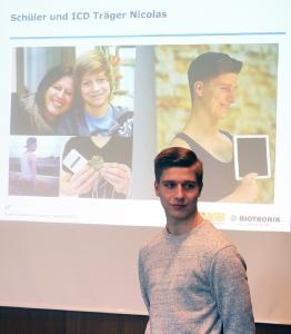 17-jähriger Schüler und ICD-Träger Nicolas Lewandrowski durch Erste-Hilfe gerettet