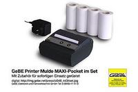 Vielseitig unterwegs: Mobiler GeBE Drucker MAXI POCKET