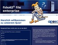 Beim Quiz von apsec gibt es eine Einzelplatz-Software zu gewinnnen
