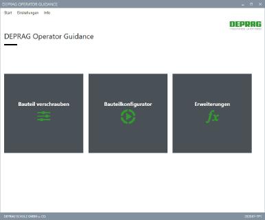 DEPRAG Operator Guidance
