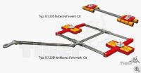Container-Transportfahrwerk Serie ISO-CON Typ IC-