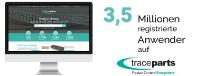 3,5 Millionen registrierte Anwender auf TraceParts