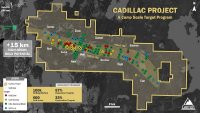 Cartier nimmt ambitioniertes 100.000-m-Bohrprogramm bei Cadillac auf