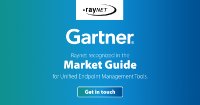 Raynet recognized in the 2023 Gartner® Market Guide for UEM Tools