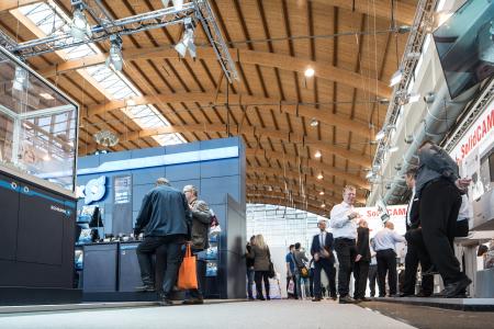 Die Hallen in Friedrichshafen bieten ein hervorragendes Ambiente