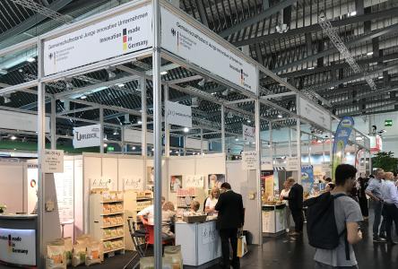 Gemeinschaftsstand für junge innovative Unternehmen, Foto: © AUMA