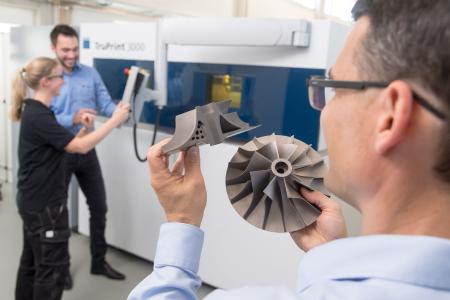 TRUMPF zum Forum Werkzeug-, Formen- und Vorrichtungsbau der Rapid.Tech + FabCon 3.D. Foto: TRUMPF
