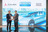 ADLINK CEO Jim Liu & SGS Taiwan Connectivity & Products VP Jack Kuo