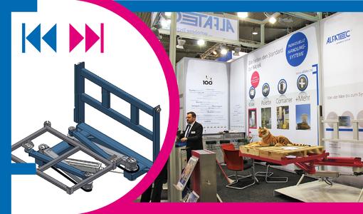 Alfatec GmbH Fördersysteme auf der Logimat 2016 erleben – Halle 1, Stand 1F31 / Foto: ALFATEC GmbH Fördersysteme
