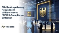 EU-Marktregulierung neu gedacht: Validato macht MiFID II-Compliance einfacher. Europas Finanzbranche unter Regulierungsdruck: Wie Validato Regulations Finanzdienstleistern in Deutschland, Österreich und der Schweiz hilft, MiFID II rechtssicher und effizient umzusetzen – jetzt, 2025.