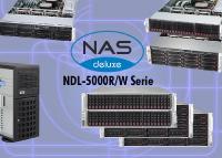 Die sieben Modellvarianten der neuen NASdeluxe-Serie.