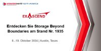 Exascend präsentiert Storage Beyond Boundaries auf der embedded world North America 2024