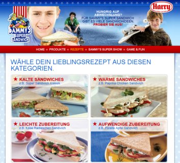 Sammy's Super Site - Rezepte
