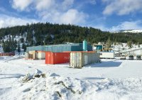Die Erzverarbeitungsanlage Merritt von Nicola Mining