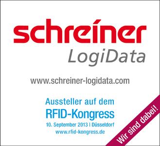 Schreiner LogiData ist Aussteller auf dem RFID-Kongress 2013 von 'RFID im Blick'