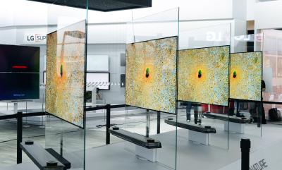 LG SIGNATURE OLED TV auf der CES: Fernseh-Design der Zukunft
