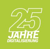 Logo virtual7 GmbH zum 25-jährigen Jubiläum