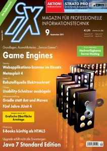 Titelbild der aktuellen iX-Ausgabe 9/2011