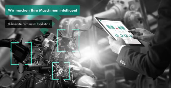 Wir machen Ihre Maschinen intelligent mit KI-basierter Parameter Prädiktion.
