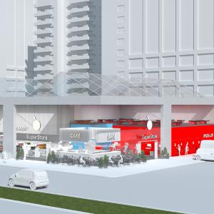 The AutoStore Router allows denser systems for eGrocery and Micro-Fulfillment-Center