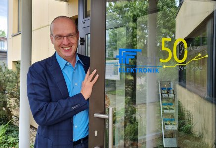 Will der Fritsch Elektronik neue Türen öffnen: Dieter Geist sieht in der inhaltlichen Neuausrichtung von Einkauf und Auftragsdisposition gute Chancen für die weitere Entwicklung seines neuen Auftraggebers im Markt