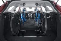 Im Laderaum des Civic Tourer finden zwei Fahrräder Platz 