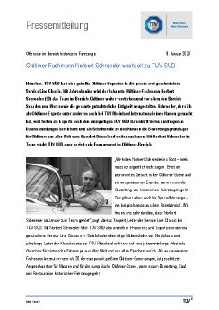 Oldtimer-Fachmann Norbert Schroeder wechselt zu TUEV SUED.pdf