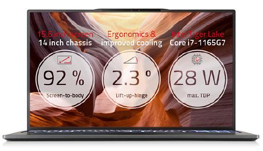 Das neue TUXEDO InfinityBook S 15