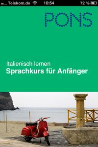 PONS Sprachkurs Italienisch