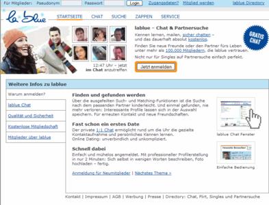 Dating-Portal lablue.de