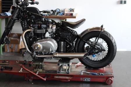WK-Custom: neues Motorradzubehör in der Entwicklung