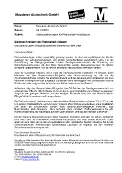 Pressemitteilung Sicheres Reinigen von PV-Anlagen.pdf
