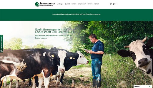Tentacontrol GmbH – Relaunch der Website