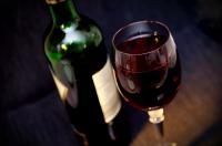 Am Abend ein Gläschen Rotwein...