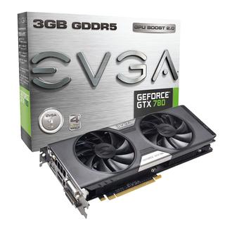 EVGA GeForce GTX 780 ACX, 3072 MB DDR5, DP, HDMI, DVI