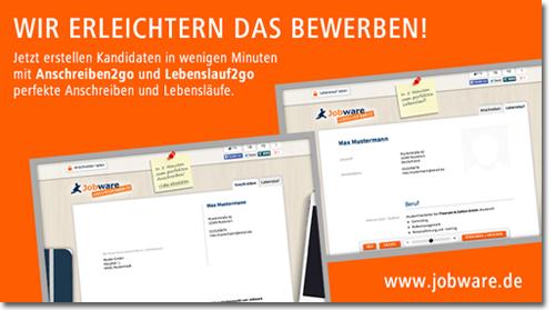 Lebenslauf2go + Anschreiben2go