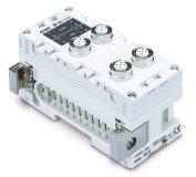 Die EX600-Plattform von SMC bietet dank Integration des IO-Link-Master-Moduls die einfache und schnelle Anbindung an die weltweit führenden Industrienetzwerke PROFINET und EtherNET/IPTM