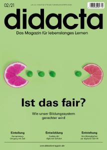 Titel des didacta Magazins für lebenslanges Lernen 2/2021